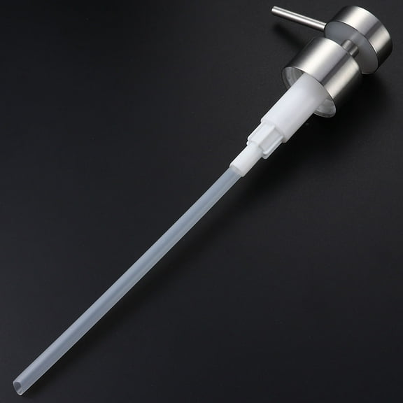 ROSENICE 1Pack Cylindrical Dispenser Pump for Lotion Bottles with Stainless Steel Pump Home Use Bathroom