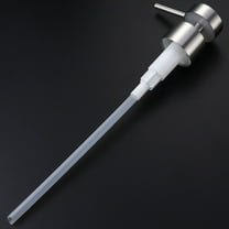 ROSENICE 1Pack Cylindrical Dispenser Pump for Lotion Bottles with Stainless Steel Pump Home Use Bathroom