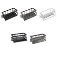 thumbnail image 2 of ZheElen Durable Carbon Steel Sponge Rack Integrated Easy To Assemble Rabbit Perforated Kitchen Storage Rack White rodless, 2 of 6