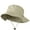 Putty, variant on Big Size Washed Bucket Hat with Chin Cord - Olive 2XL-3XL