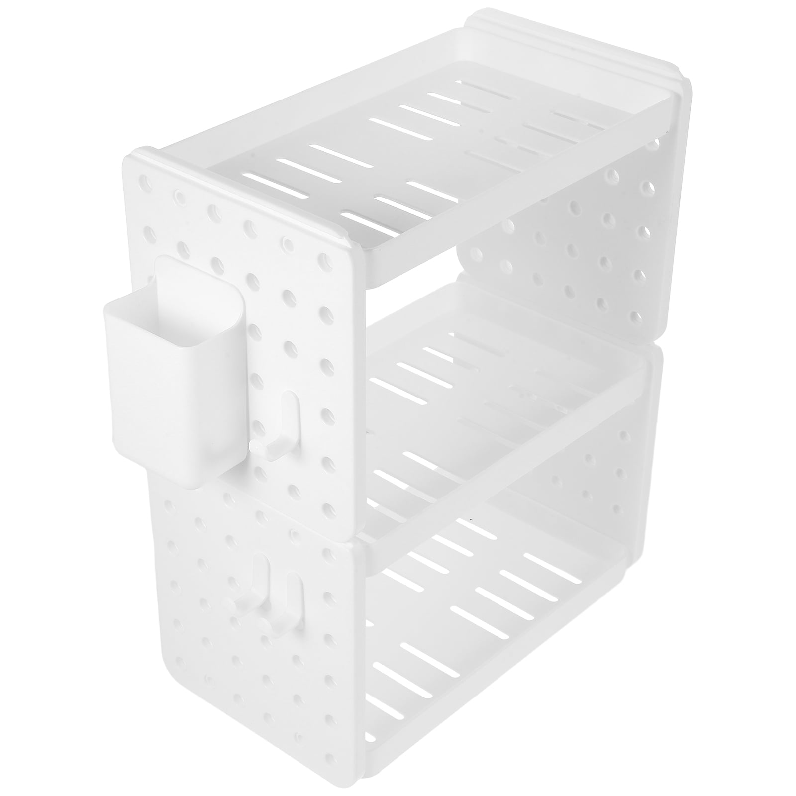 OUNONA Multi-Functional Desk Organizer with Mail Holder, Paper & Magazine Rack, Home Office Book Storage Accessory