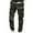 Green, variant on JURANMO Mens Wild Jogger Cargo Pant Camouflage Military Combat Pants Tapered Elastic Cuff Trousers with Multi Pockets for Big and Tall Deals Today White L