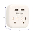 thumbnail image 4 of Kit de Multicontactos Portátiles Fratech L03 y WP05 con Entradas USB, 4 of 7