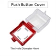 thumbnail image 2 of 1 Cubierta para Botón de Parada de Emergencia, Base Extraíble, Protector para Interruptor Pulsador., 2 of 5