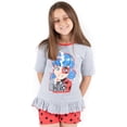 thumbnail image 2 of Miraculous Girls Grey Short Sleeve Short Leg Pyjama Set, 2 of 6