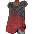 thumbnail image 1 of Womens Summer Tops Sleeveless Chiffon Shirt Tops For Summer Tube Tops Casual Sexy Holiday Blouse Tops, 1 of 4