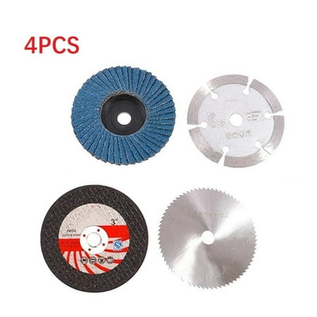 

4Pcs 75mm Cutting Disc For Angle Grinder Metal Circular Saw Blade Grinding Wheel