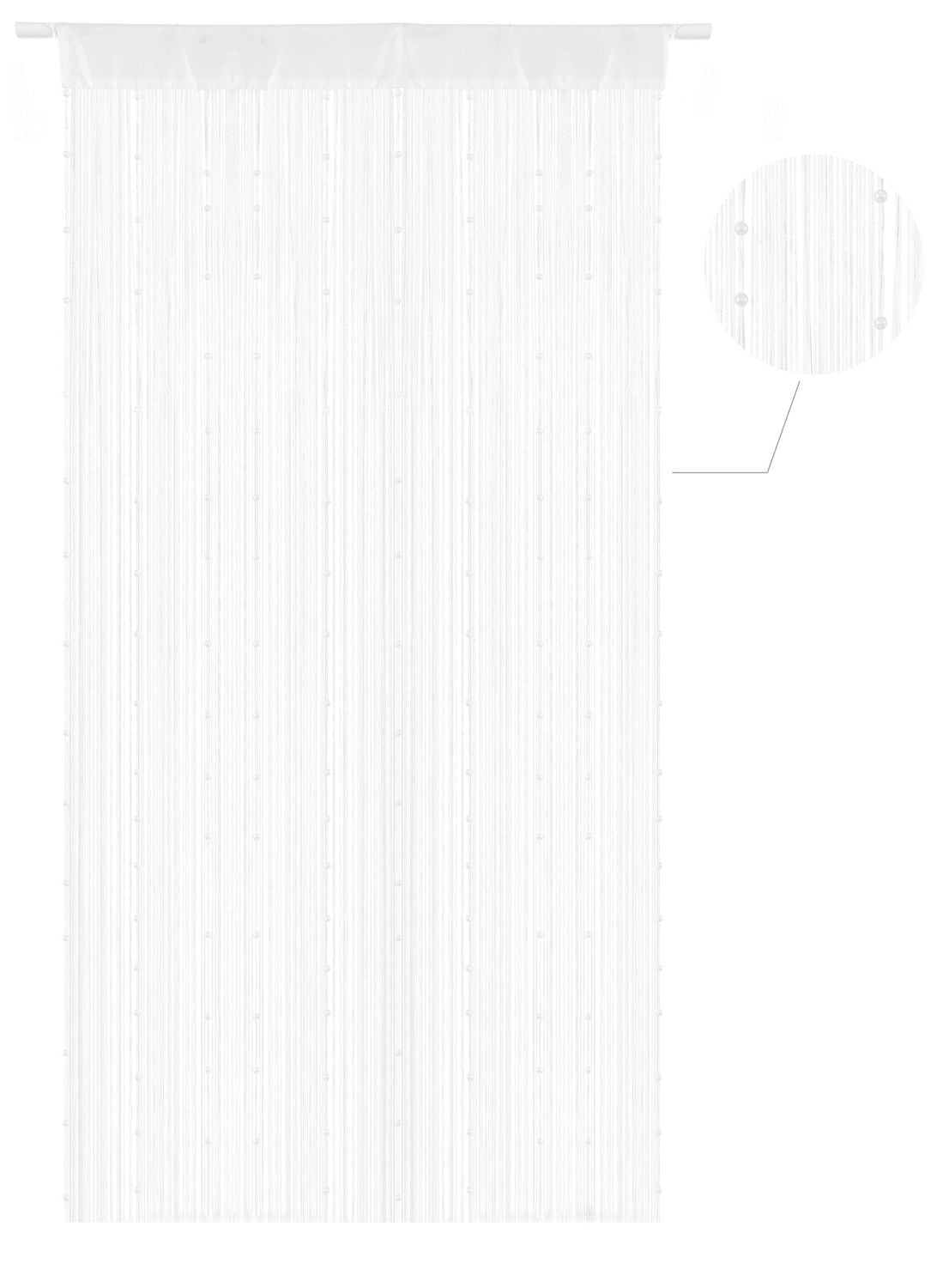 Gouchee Home String Rod Pocket Panel