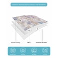 thumbnail image 5 of Sea Turtle Full Size Down Alternative Comforter, Lightweight Comforter Quilt Bedding Set with Pillow Shams Summer Coastal Nautical Coral Seahorse All Seasons Bed Comforter Duvet Insert 78"x90", 5 of 7