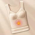 thumbnail image 1 of LSLJS Women Spring and Winter Rong Integrated Chest Cushion For Warmth and Plush Plus Large Tank Top Thickened Brushed Cold and Skin Friendly Sleep Underwear, Womens Camisole Tank Tops, 1 of 4
