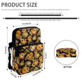 thumbnail image 6 of Psesaysky Thanksgiving Pumpkin Sunflower Sling Shoulder Bag Stretch Polyester Cross Body Phone Purse for Women, with Pockets with Zipper Crossbody Bags, 6 of 7
