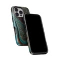 thumbnail image 5 of DesignSkinz Scratch-Resistant Hard Slim Case Compatible with iPhone 16 Plus (Compatible with MagSafe) - Swirling Dark Acrylic Marble, 5 of 9