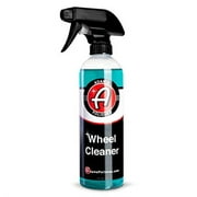 Wheel Cleaner 16oz- Tough Wheel Cleaning Spray for Car Wash | Rim Cleaner & Brake Dust Remover | Safe On Chrome Clear Coated & Plastic Dipped Wheels | Use w/Wheel Brush