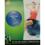 Gold's Gym 65 cm Exercise Stay Ball - Walmart.com