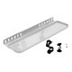 thumbnail image 4 of Bandeja de caballete, estante de repuesto para bocetos, bandeja de pincel desmontable portátil, fácil de instalar, bandeja de fijación de caballete Plata Soledad Estante de bandeja de caballete, 4 of 9