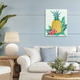thumbnail image 2 of Stupell Industries Bora Bora Pineapple Canvas Wall Art design by Paul Brent, 20 x 16, 2 of 7