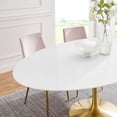 thumbnail image 6 of Lippa 78" Oval Wood Dining Table, 6 of 6