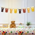 thumbnail image 1 of Ruiboury Decoration Banner For Retirement Personalized Banner Hanging Banner Party Banner Brown Yellow 16.4ft, 1 of 6