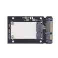 thumbnail image 1 of Convertidor SSD MSATA A III Convertidor Negro Aleación de Aluminio Metal MSATA A 2.5 "III HDD SSD Adaptador Convertidor Con Caja de Aluminio, 1 of 7