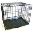 thumbnail image 4 of YML 24" Foldable Heavy Duty 2 Door Dog Crate, 4 of 7