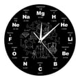 thumbnail image 1 of Math And Wall Clock 12 Inch Non Ticking Math And Decorative Wall Clocks For Living Room Laundry Room Multiple Alarm Watch, 1 of 7