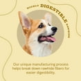 thumbnail image 6 of Better Belly Originals Natural Chicken Liver Flavor Small Rolls, Highly Digestible Rawhide, 20 Count, 6 of 12