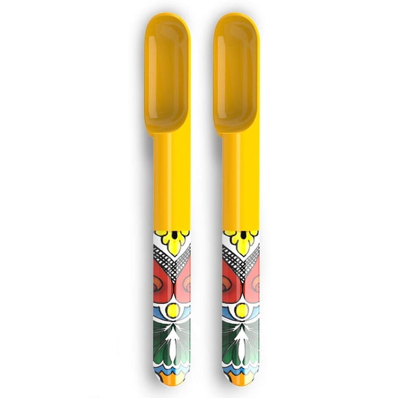 Prepara Taco Cuchara Juego De 2 Amarillo