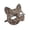 A004- Yellow, variant on Mask Purple Silver Scroll Cat Masquerade Mask for Halloween Party Accessory for Adults and Festive Events