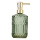 thumbnail image 2 of Dispensador de jabón líquido de manos recargable con bomba de 14 oz para baño. Verde, 2 of 2