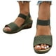 thumbnail image 2 of MKLEKYY Sandalias deportivas para Mujer Con Punta de Pez Tallada y Banda Elástica para Ocio, Talla Grande, Con Borde Europeo y Estadounidense, 2 of 4