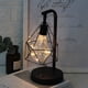 thumbnail image 2 of Lámpara de noche LED de hierro Estilo nórdico Lámpara de escritorio LED creativa Decoración de mesita de noche para dormitorio Lámpara de escritorio personalizada con carga de aprendizaje, 2 of 5