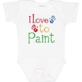 thumbnail image 3 of Inktastic Painting Art I Love to Paint Boys or Girls Baby Bodysuit, 3 of 5