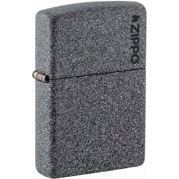 Zippo Lighter - Customized Message Classic Iron Ste Logo Pocket Lighter 211ZL