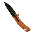 thumbnail image 5 of Kershaw Barricade (8635), Multifunction Rescue Pocket Knife with 3.5 Inch Stainless Steel Blade, Features SpeedSafe Assisted Opening with Flipper, Glass Breaker Tip, Belt Cutter, and Pocket Clip, 5 of 8