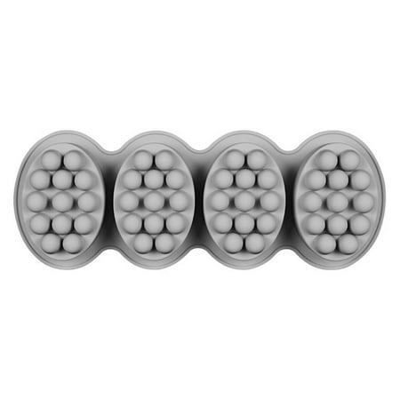 

Soap Molds Mold Silicone Makingfor Brushbar Kit Mold 3D Oval Molds Soaps Cavity 4 Shapes Dish Candy Fondant Trays