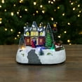 thumbnail image 2 of 7" Lighted Christmas Village with Moving Train, 2 of 2