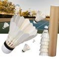 thumbnail image 2 of JUNWELL 12 Pcs Training Badminton Ball Duck Badminton Shuttlecocks Durable, 2 of 10