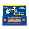 Macks Pillow Soft Silicone Moldable Earplugs, Beige - 2 Pair