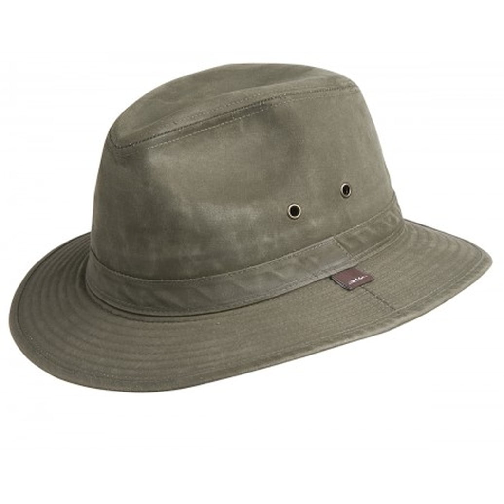 Conner Hats Men's Indy Jones Water Resistant Cotton Hat Loden 2XL ...