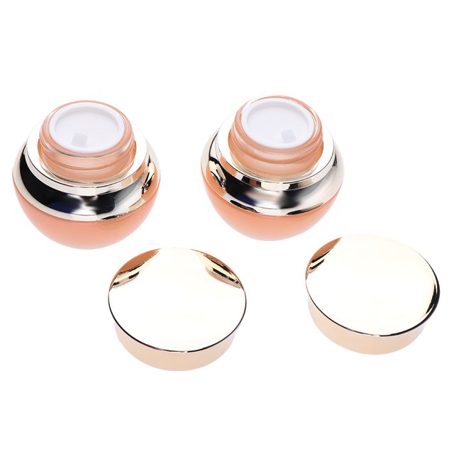 Botella de maquillaje vacía Sunnimix 2x vacío cosmético de vacío de maquillaje 25g