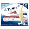 Ensure Plus Nutrition Shake with 13 grams of high-quality protein, Meal Replacement Shakes, Vanilla, 8 fl oz, 30 count