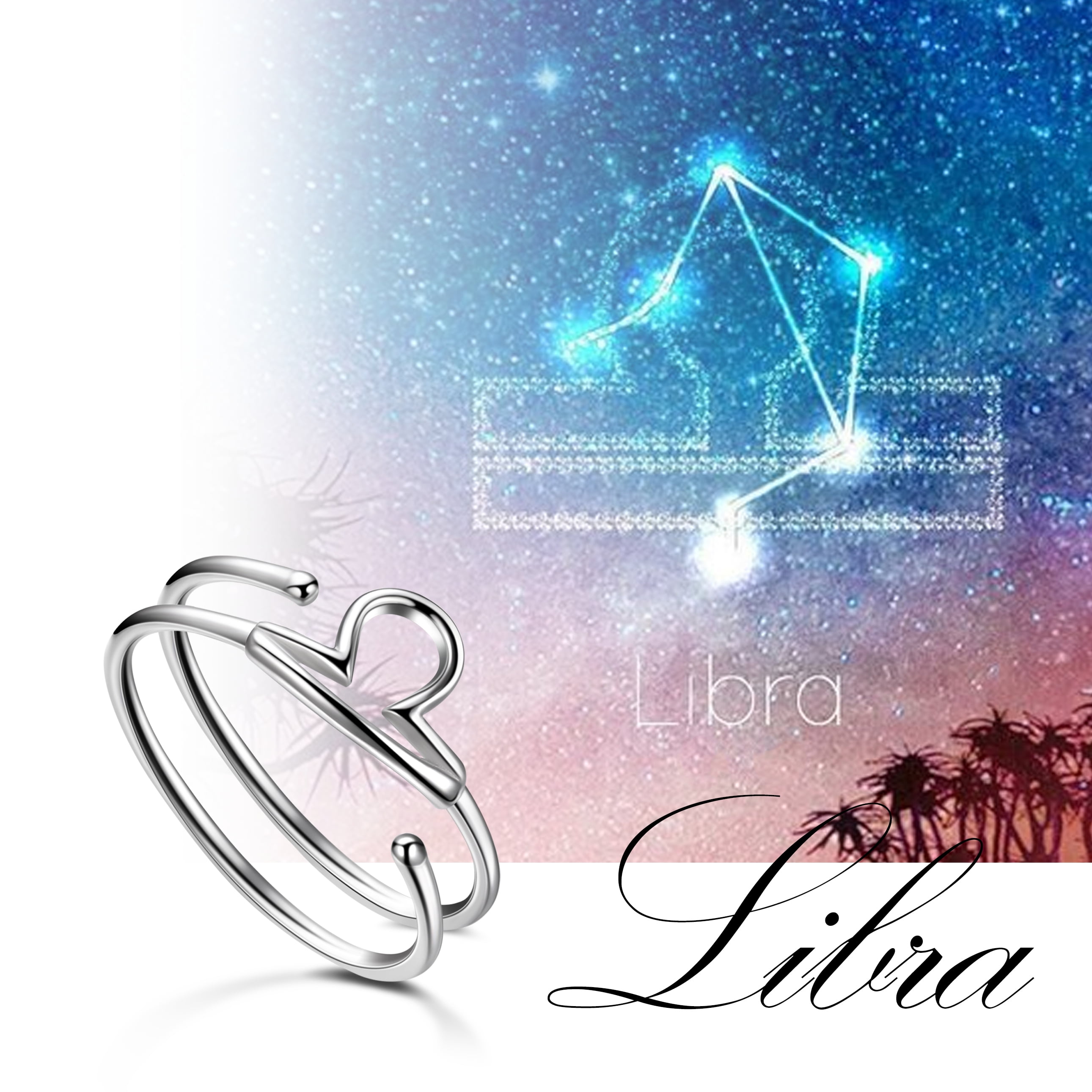 Libra Zodiac Ring – The W Brothers
