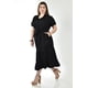 thumbnail image 2 of Vestido camisero con cinto Roman Fashion /Tallas Extras, 12751 (Negro) negro 38, 2 of 6