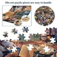 thumbnail image 1 of Educational Puzzle Toys,1000 Pieces Jigsaw Puzzles Pieces Jigsaw Puzzles Decompression Puzzle Tailored for Perfection, 1 of 7