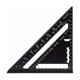 thumbnail image 4 of Regla triangular de alta dureza, fabricación de precisión de aleación de aluminio, diseño ergonómico, escala liviana y resistente al desgaste, rendimiento estable, guía de corte para construcción,, 4 of 5