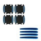 thumbnail image 1 of Pegatinas Protectoras Contra Arañazos Para Manija De Puerta De Coche, Juego De Tiras Reflectantes, Pegatinas De Protección Para Manija 8 Unidades/Juego Kearding VI012032-01, 1 of 6