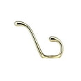 thumbnail image 4 of Richelieu Bp6513130 4-3/4" Double Metal Coat Hook - Brass, 4 of 4