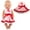 D, variant on 18 Inch Doll Clothes and Accessories Set Complete Fashion Wardrobe for Doll Dress Up Parties Birthday Celebrations Christmas Gifts Doll Fashion Collection with Multiple Styles and Designs