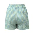 thumbnail image 3 of WILLBEST Pantalones Casuales para Mujer, Cintura Alta, Cuadros, Retro, Rectos, Pierna Ancha, Corte A, para Damas Unitalla​​, 3 of 4