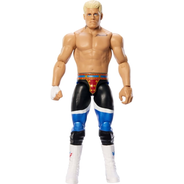 Figura de acción Mattel WWE Cody Rhodes La pesadilla americana